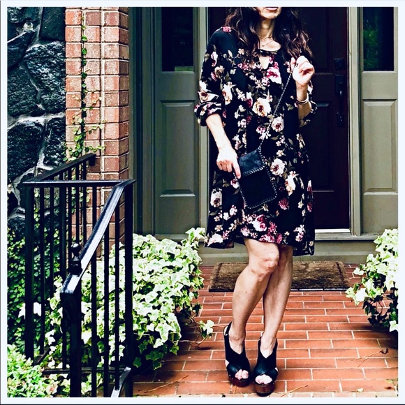 Dresses & Skirts - ✨LAST ONE✨Floral  long tunic loose fit dress